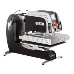 Plancha rotatoria neumática semi-automática