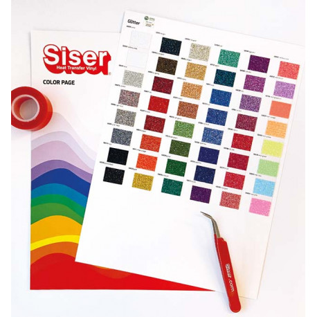 Carta de colors fisica de Siser