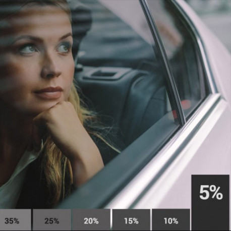 Film enfosquidor per a vehicles opacitat 95% AUT S05