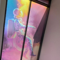 Vinilo imprimible efecto acido Window Frost