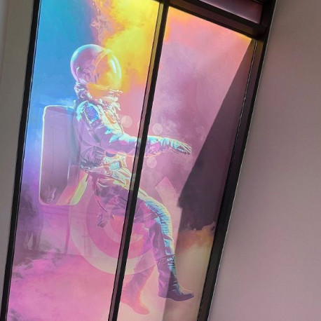 Vinil imprimible efecte àcid Window Frost Vinil imprimible efecte àcid Window Frost