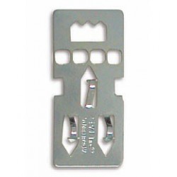 Colgador para carton pluma