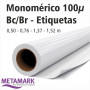 Vinil autoadhesiu per a etiquetes Metamark MDP