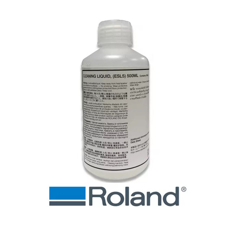 Líquido limpieza tintas EcoSol y UV 500 ml Roland