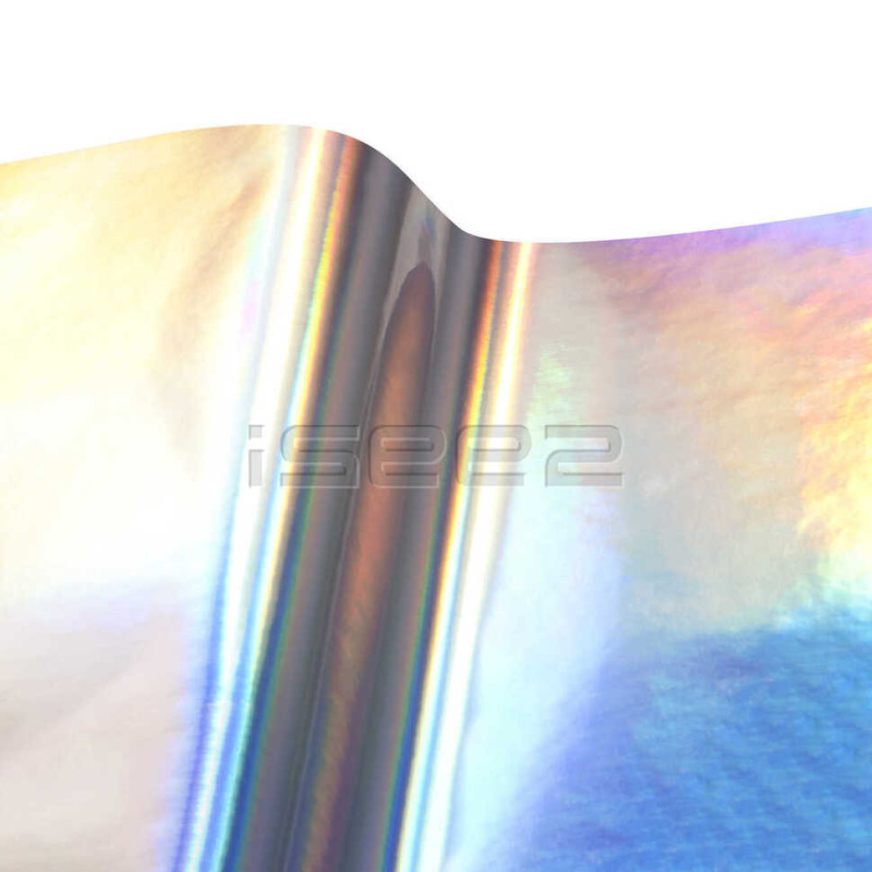 Vinilo Rainbow Silver holográfico