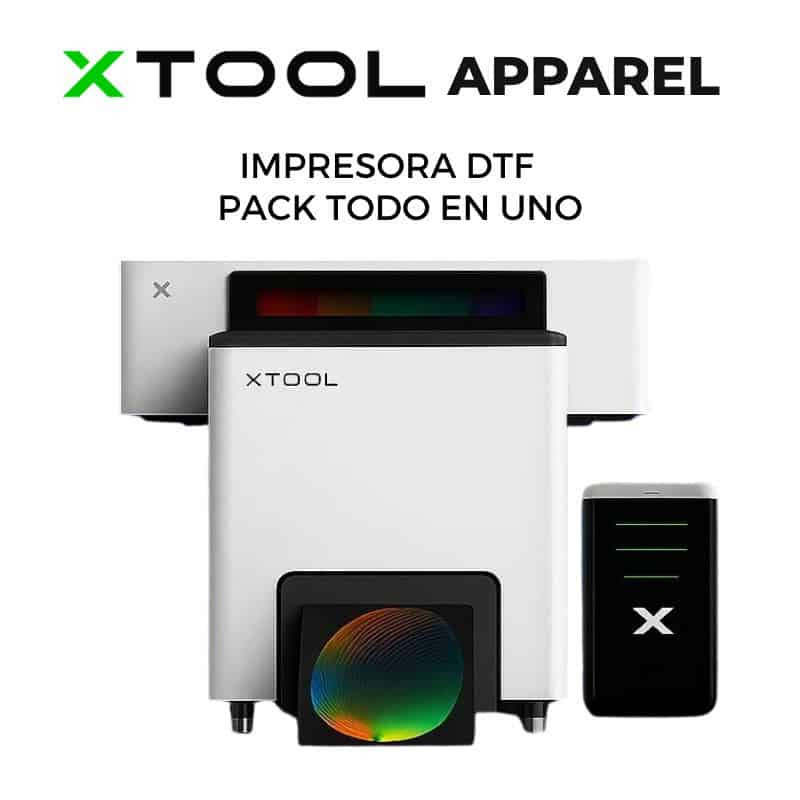 Impressora DTF XTool Apparel conjunt complert