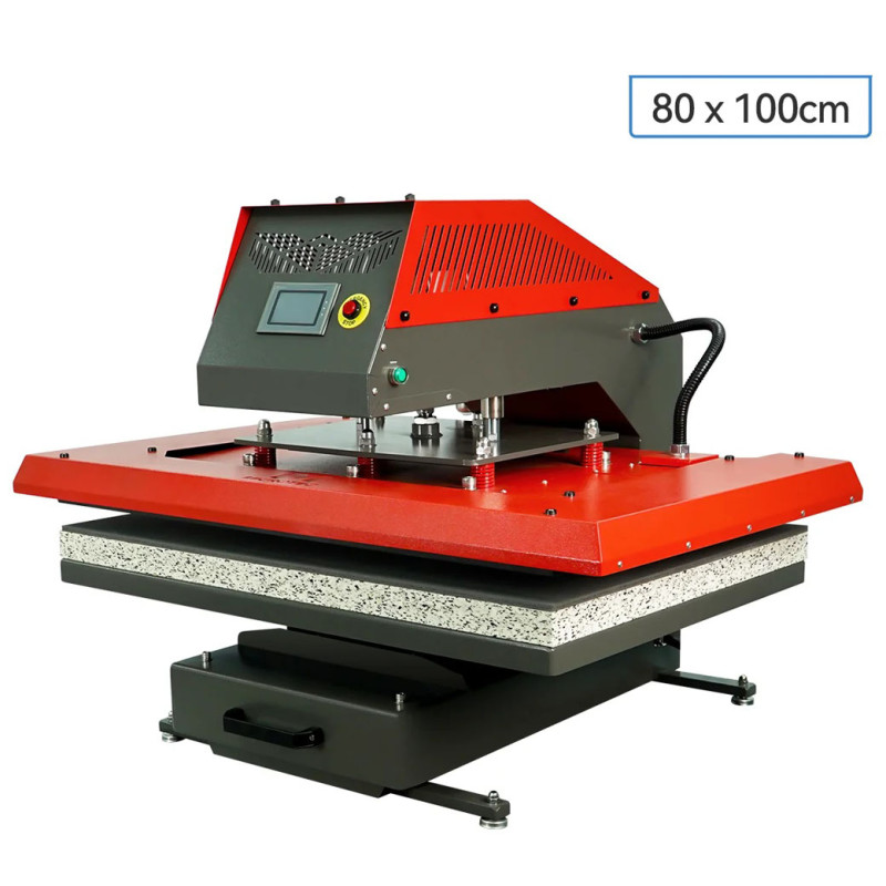 Planxa pneumàtica 80x100 plat extraible