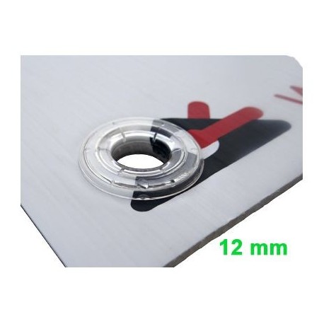 Ullets transparents 12 mm.