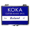 Cuchillas compatibles para Roland 45º