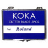 Cuchillas compatibles para Roland 65º