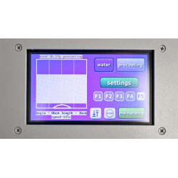 Maquina de pretratamiento para textil.