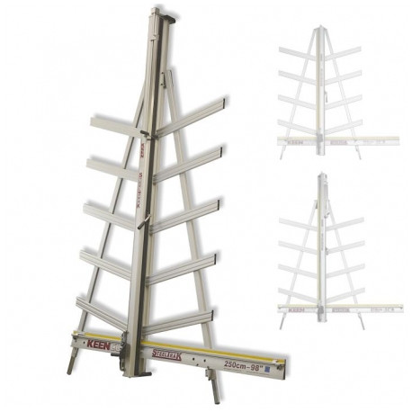 Talladora Keencut SteelTrack 165/210/250 cm.