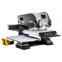 Plancha automatica doble plato inchables